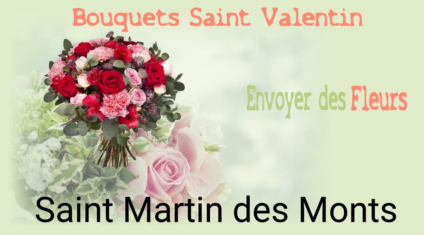 Roses de Saint-Valentin livrées à Saint-Martin-des-Monts